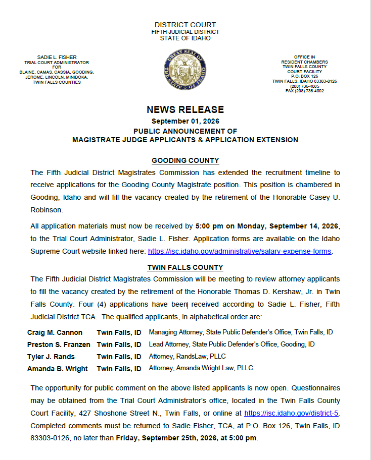 Press Release